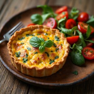 Quiche et Salade